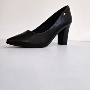 נעל סירה קלאסית עקב רחב 8 ס" מ